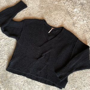 Free People Crop Sweater